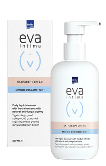 Eva Intima Extrasept pH 3.5 Minor Discomfort 250ml - Καθαριστικό Ευαίσθητης Περιοχής